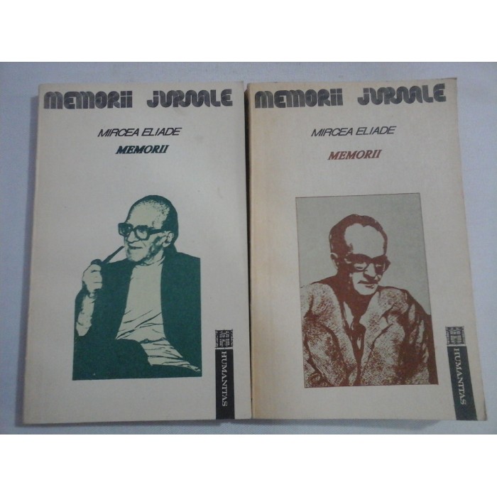 MEMORII - MIRCEA ELIADE - 2 volume
